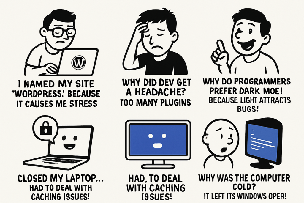 5 Hilarious WordPress and Technology Jokes