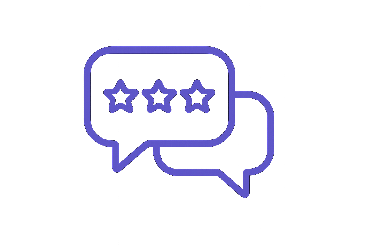 An icon for "Premium on-site chat" - no text, abstract.